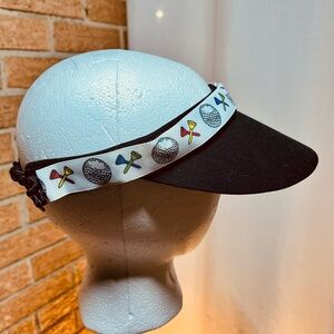 Visor Versa interchangeable band  visor - Golf themed band included